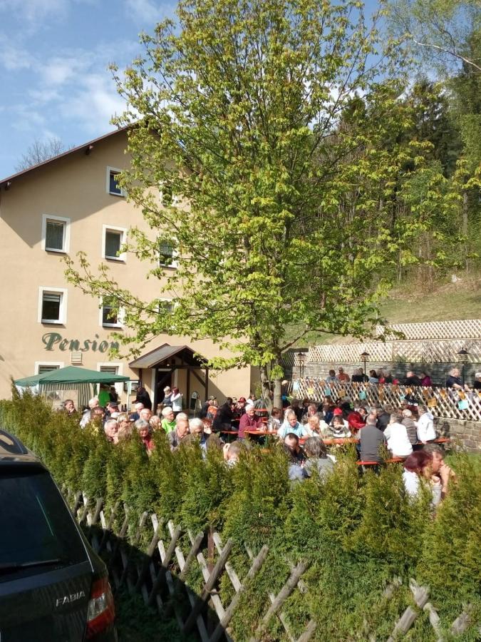 Pension Sommerfrische Ehrenfriedersdorf Buitenkant foto